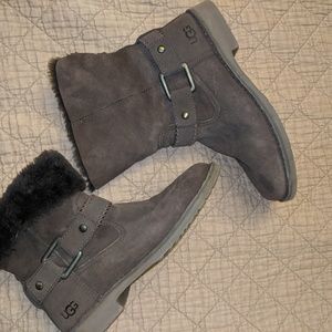 UGG Cedric Boots Size 10 Dark Brown
